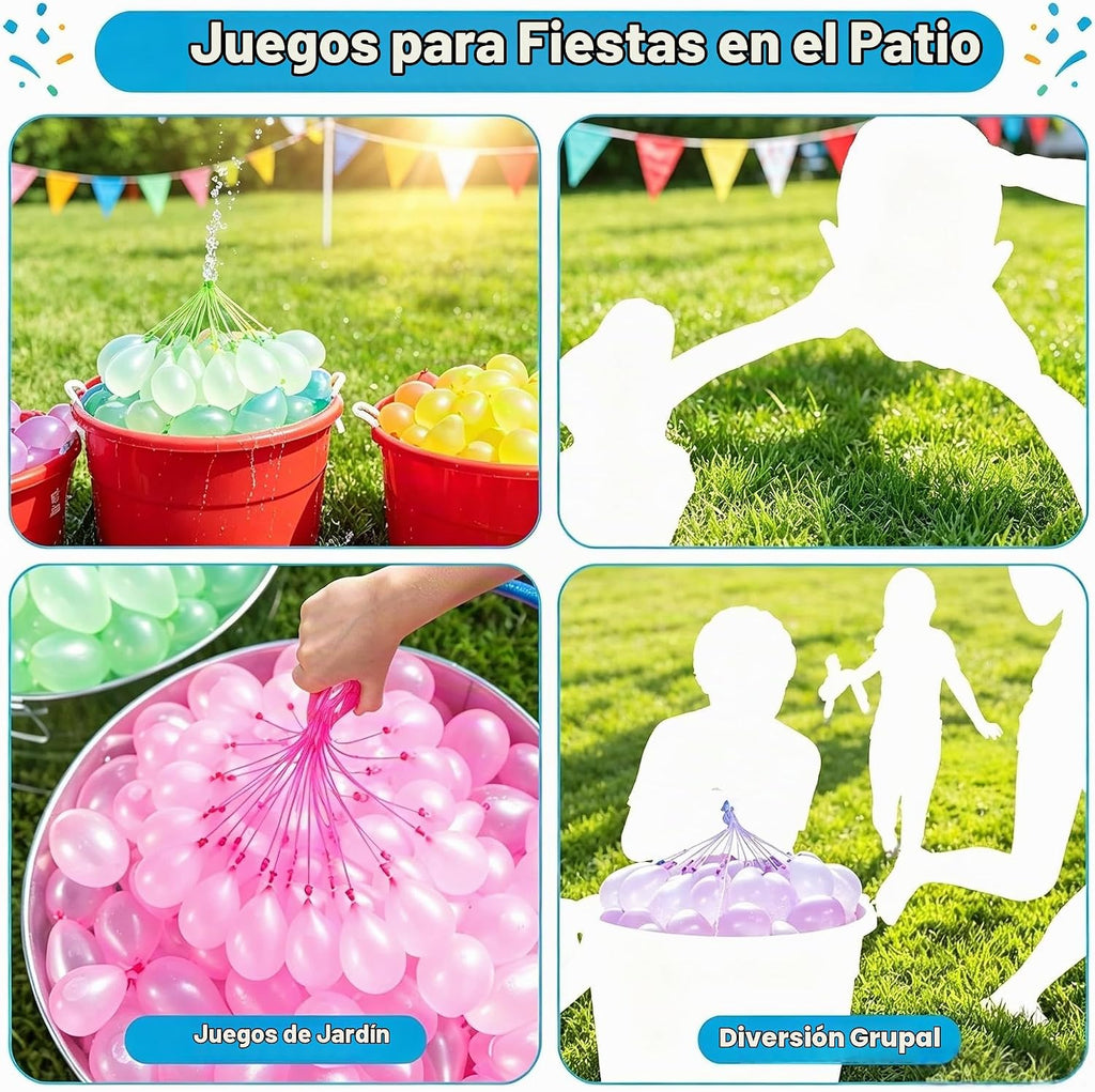 1111 globos de agua 1111 globos de agua de llenado rápido 1111 globos de aire coloridos para diversión de llenado rápido globo de agua