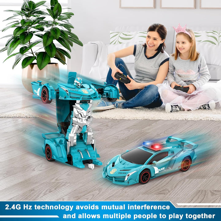 FDJ Automóvil a control remoto \u2013 Robot de automóvil transforma...