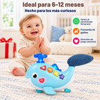 Juguetes para bebés de 6 a 12 meses, juguete musical de aprendizaje de