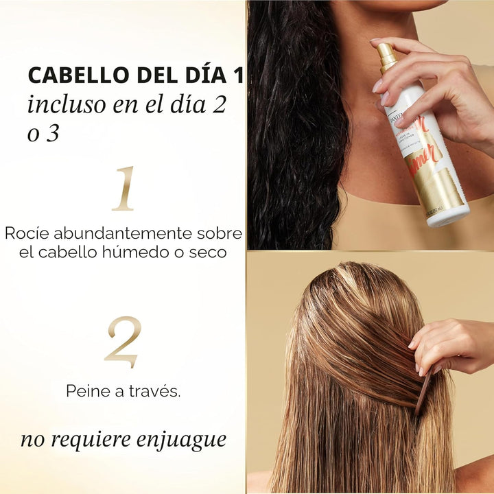 Spray desenredante acondicionador Pantene, reparación y protección...