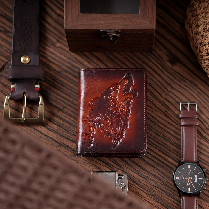 skneephate Billetera para hombre con bolsillo para monedas, billete...