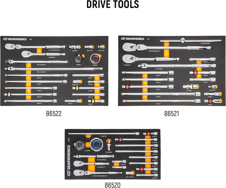 GEARWRENCH Juego de herramientas mecánicas maestras de 791 piezas e...