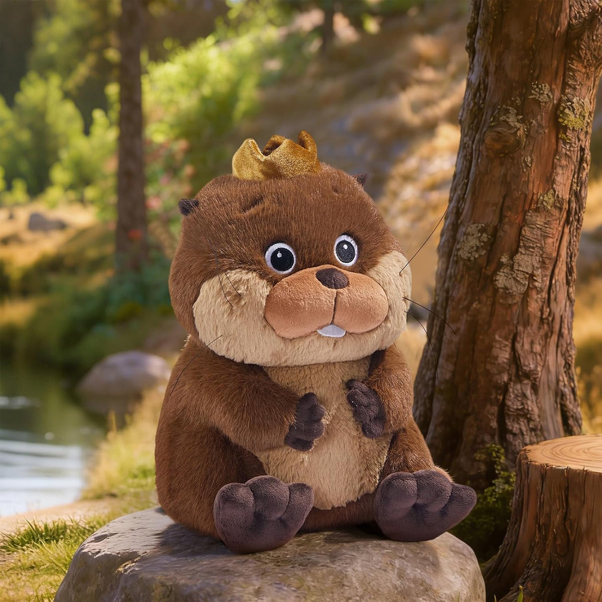 MINISO Disney Pixar Hoppers King George - Peluche de 13 pulgadas