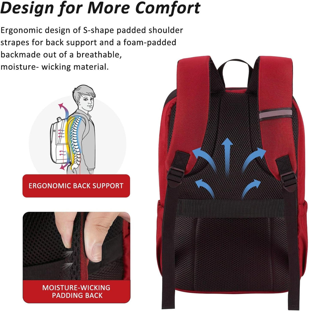 MAXTOP Mochila de viaje para computadora portátil, mochilas de nego...
