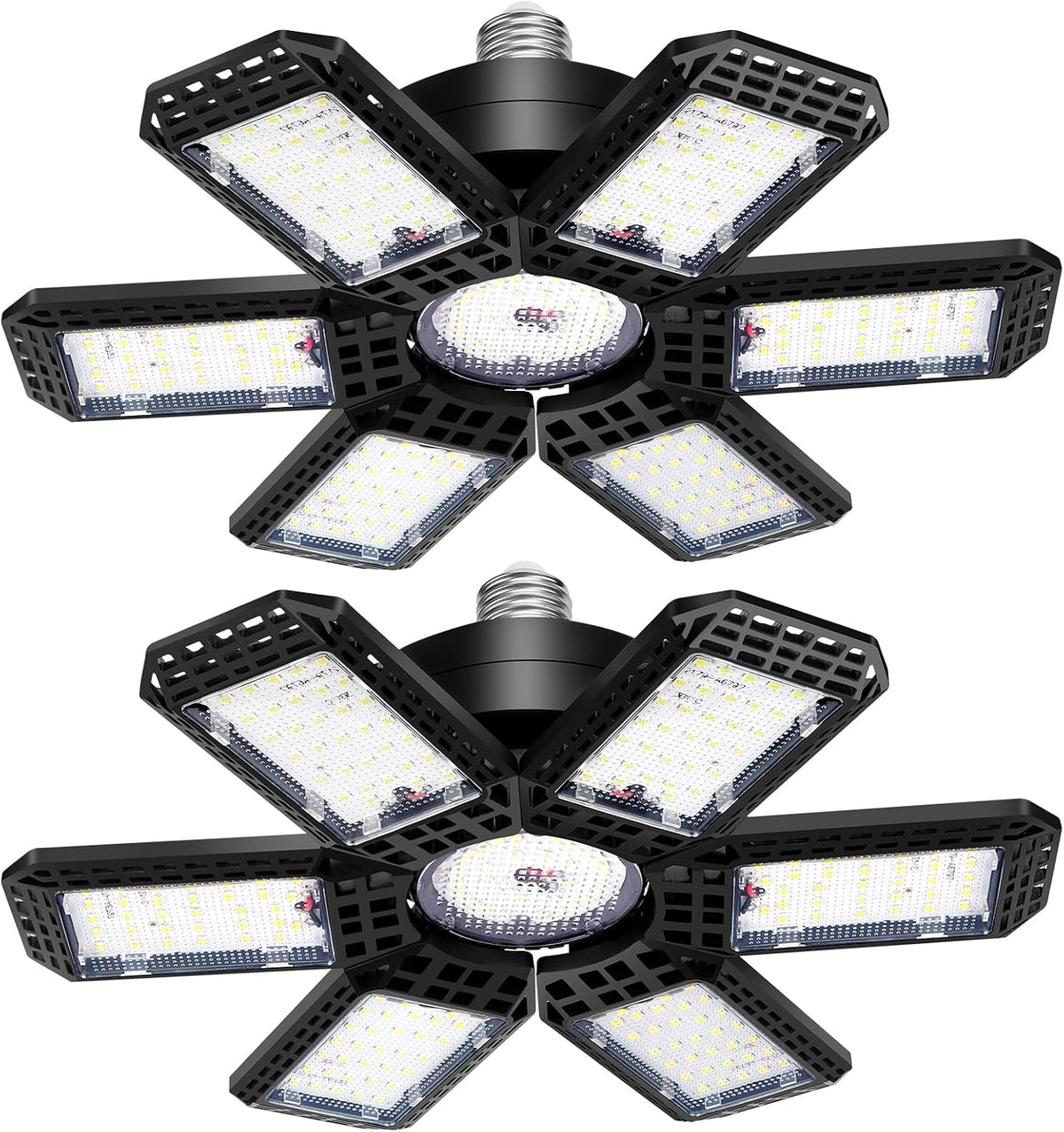 Paquete de 2 luces de garaje, luces de techo LED de 20000LM 6500K