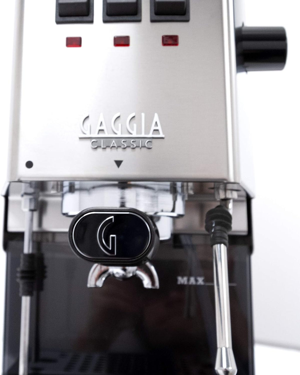 Cafetera espresso Gaggia RI9380/46 E24, acero inoxidable cepillado