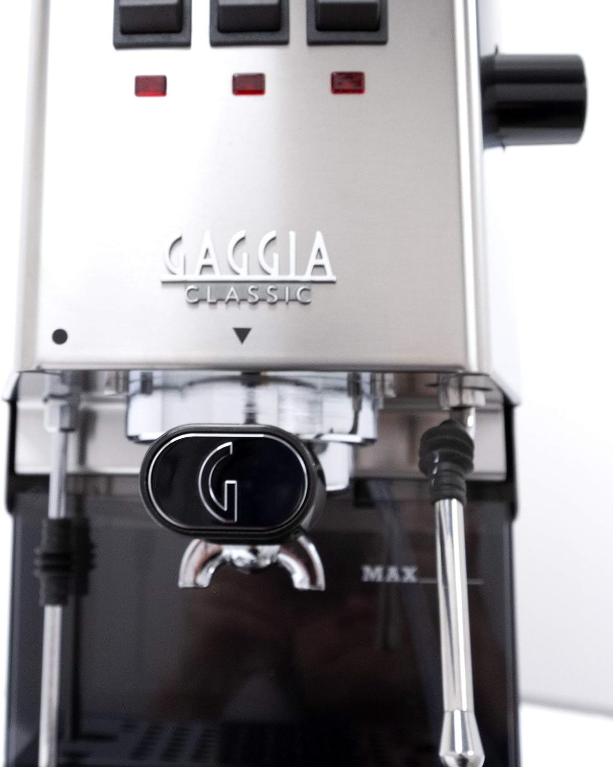 Cafetera espresso Gaggia RI9380/46 E24, acero inoxidable cepillado