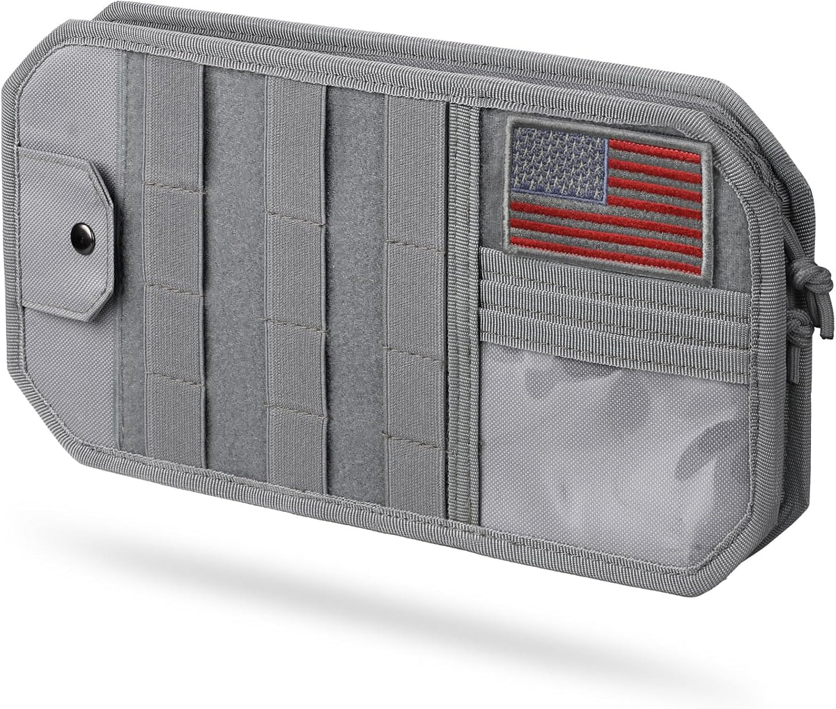 Molle - Organizador de visera para automóvil, se adapta a la