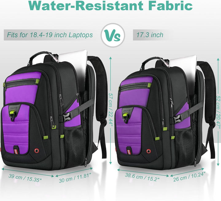 Z-MGKISS Mochila de Viaje de 52L para Mujeres, Mochila Antirrobo Gr...