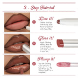 rom&amp;nd Volume Hack Trio Lip Plumping Set \u2013 Toffee Nude Edi...