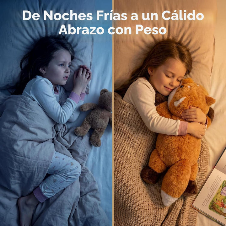 Mewaii Animales de peluche con peso para adultos y niños, de 2 a 5...