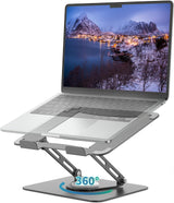 ALASHI Soporte para portátil para escritorio con base giratoria de...