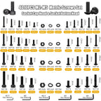 ZTF Kit surtido de tornillos 4005 piezas, tornillos de máquina M2 M3 M4 M5