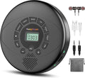 Reproductor de CD portátil con altavoz y auriculares