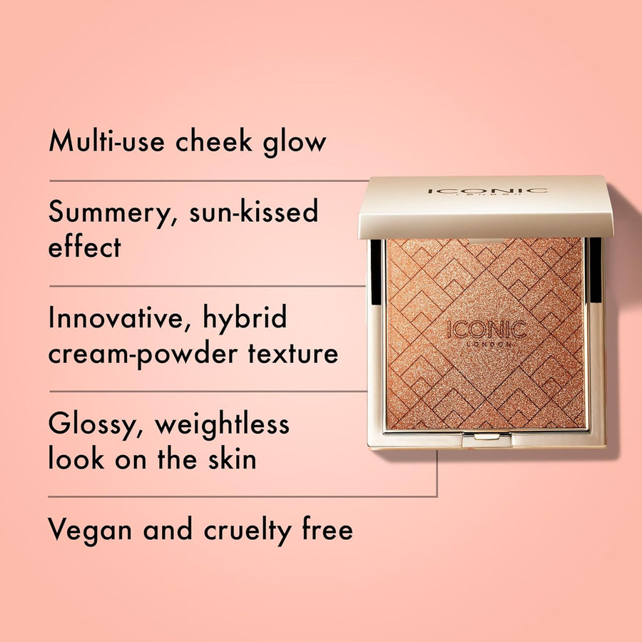 ICONIC LONDON Kissed by the Sun - Rubor, bronceador y resaltador mu...