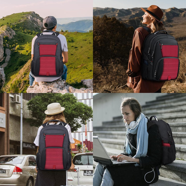 ANTERK Mochila extra grande para laptop, mochilas para laptop de 18...