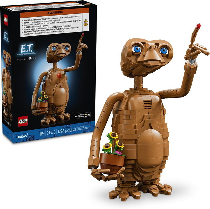 LEGO Ideas ET el Extraterrestre 21370 | Juego de construcción colec...