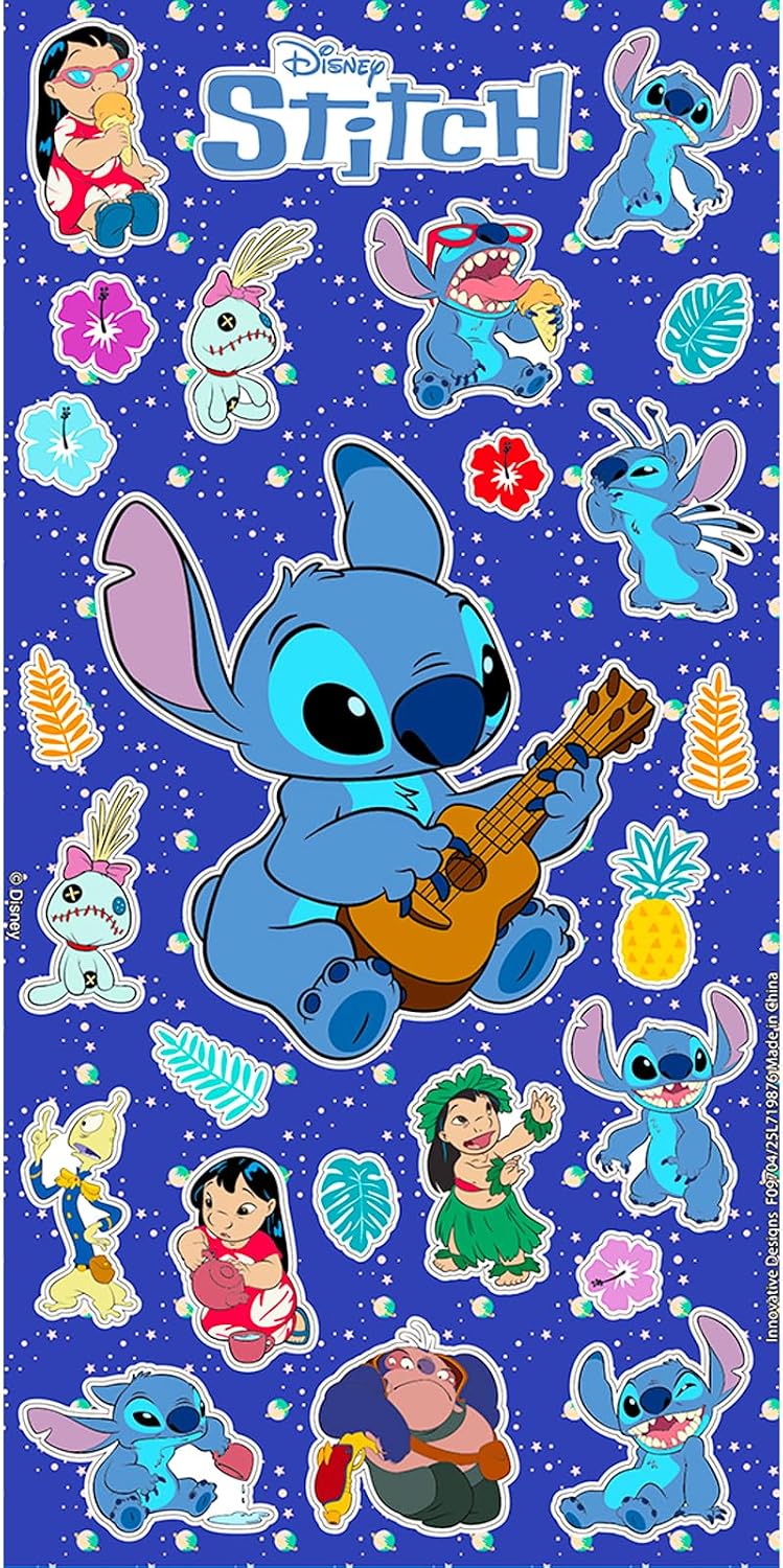 Disney Stitch - Juego de juguetes de peluche, paquete de 3 con peluches de 9 pulgadas para niños, niñas con puntada con disfraces de Elvis y calcomanías, más muñecas de felpa