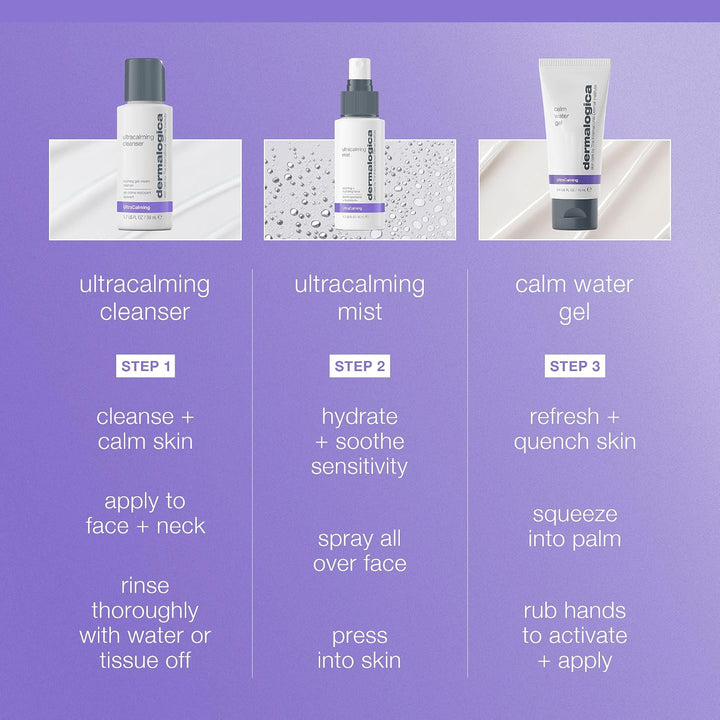 Dermalogica Kit de rescate de piel sensible, el juego contiene: lav...