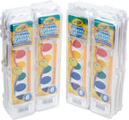 Crayola Washable Watercolor Paint Sets, Suministros de arte al por mayor para docentes 12 unidades