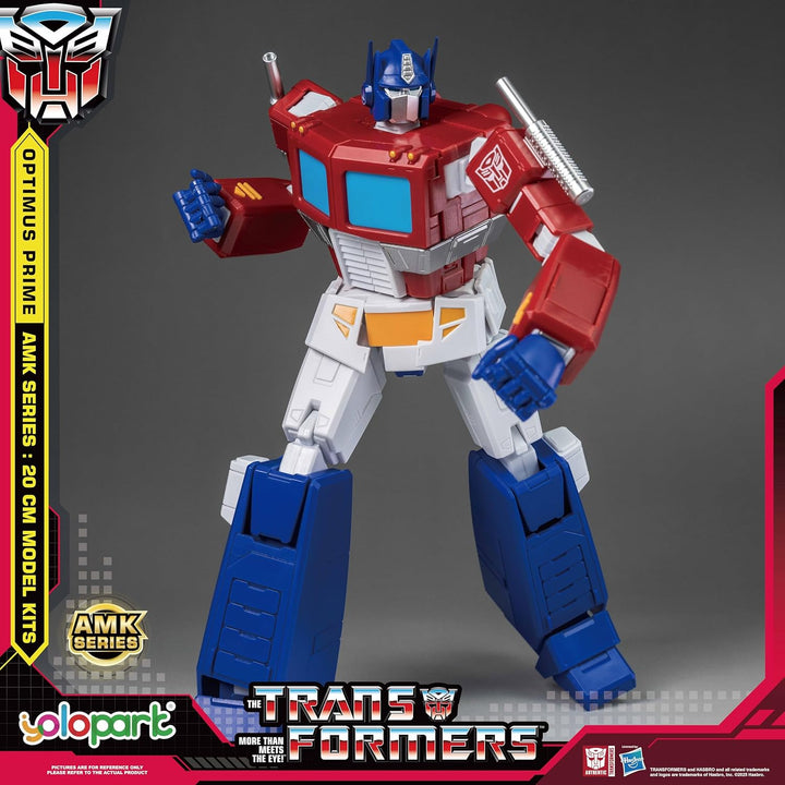 YOLOPARK Optimus Prime Transformer Toys, serie AMK de 7.87 pulgadas...