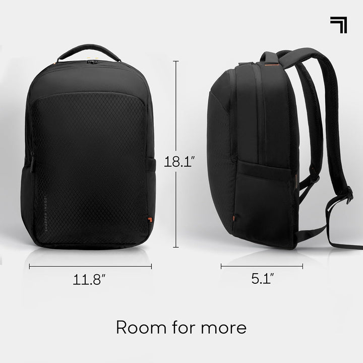 Sharper Image Mochila para laptop, 23L resistente y resistente al a...