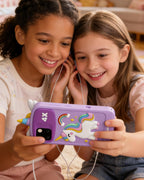 Teléfono inteligente para niños para niñas de 3 a 12 años, teléfonos de