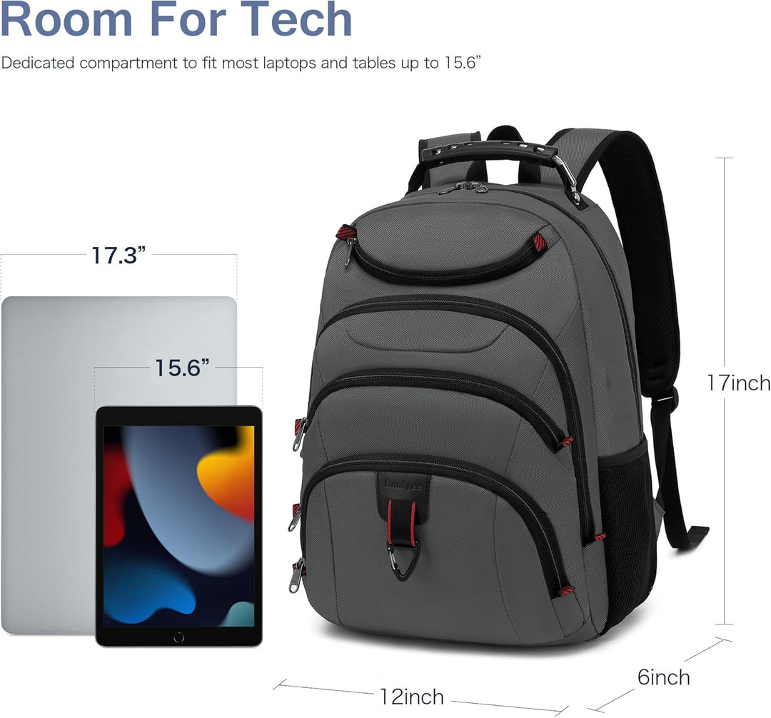 Boavan Mochila para laptop para hombre, bolsa para laptop de 15.6 p...