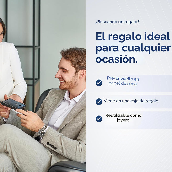 TRAVANDO AirTag* - Cartera para hombre con clip para dinero, tarjet...