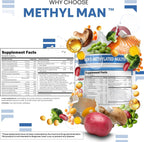 Clean Nutra - Multivitamínico metilado para hombres B6 y