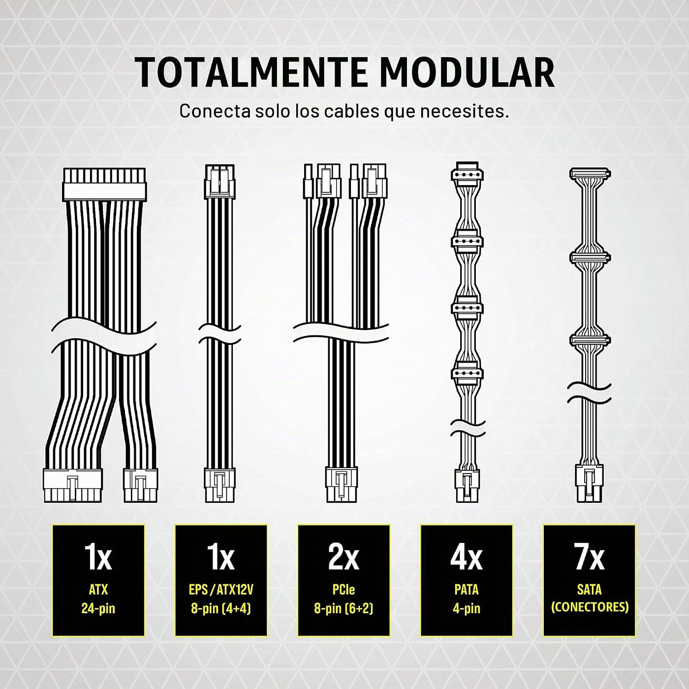 Corsair RM550x Fuente de alimentación ATX completamente modular - 8...