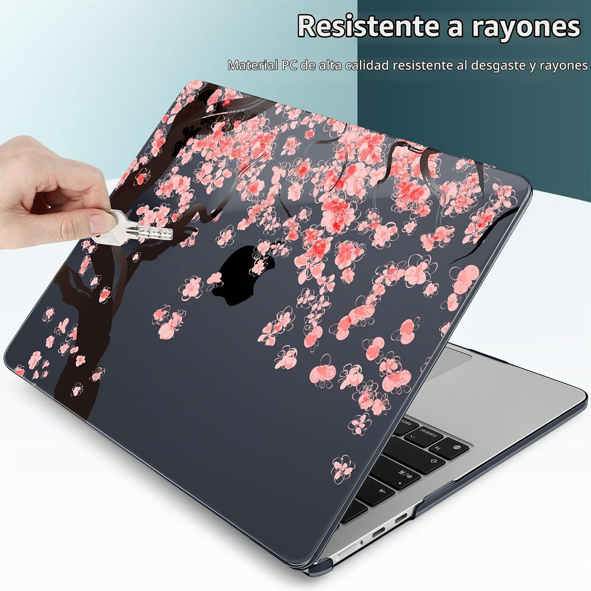 DONGKE para MacBook Air M4 de 13.6 pulgadas Funda 2025 2024 2023 20...