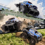 Anfibio RC Monster Truck con bloques, control de gestos