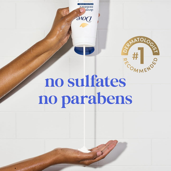 Dove Gel de Ducha con Bomba 3 Unidades Humedad Profunda para 24 Hor...