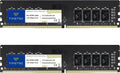 Timetec Kit de 32 GB (2 x 16 GB) DDR4 2666 MHz (PC4-2666V) PC4-21300 UDIMM RAM de escritorio - 288 pines 1.2V CL19 sin ECC sin búfer DIMM actualización del módulo de memoria