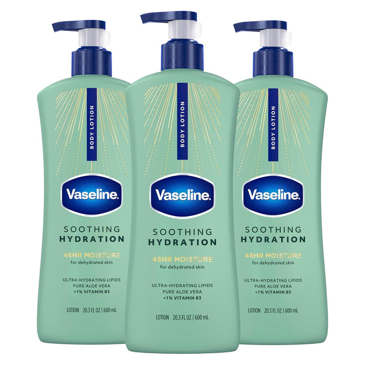 Vaseline Loción corporal de cuidado intensivo para piel seca, loció...