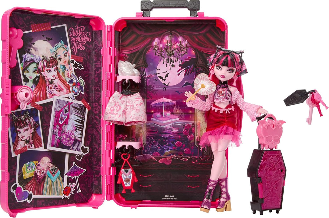 Monster High Skulltimate Secrets Draculaura - Juego de muñeca y acc...
