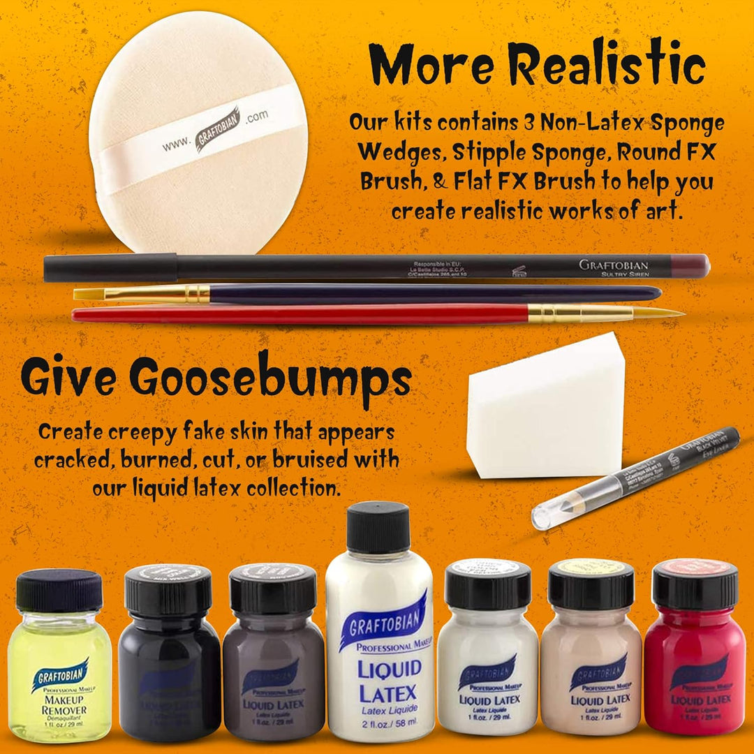 Graftobian Special FX Trauma Pro SFX - Kit de maquillaje - Fabricad...