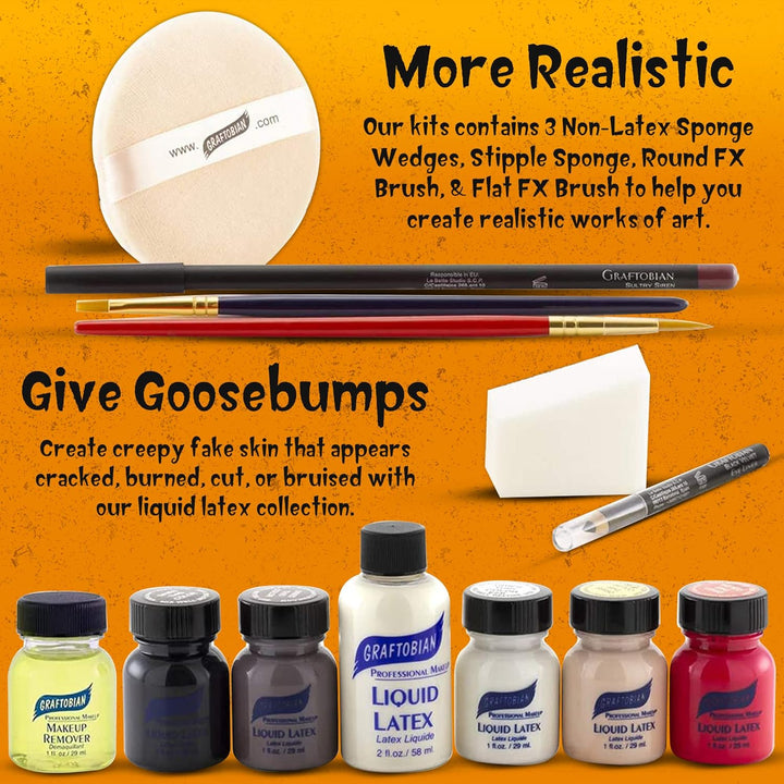 Graftobian Special FX Trauma Pro SFX - Kit de maquillaje - Fabricad...