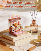 Rolife Sweetie's Donut Shop Kit de casa en miniatura para bricolaje