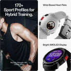 Polar Street X - Reloj deportivo con GPS para correr, resistente al agua, más de 170 perfiles deportivos, batería de 10 días, pantalla AMOLED, monitor de frecuencia cardíaca basado en la muñeca