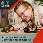 LEGO Jurassic World Raptor Off-Road Escape - Juego de