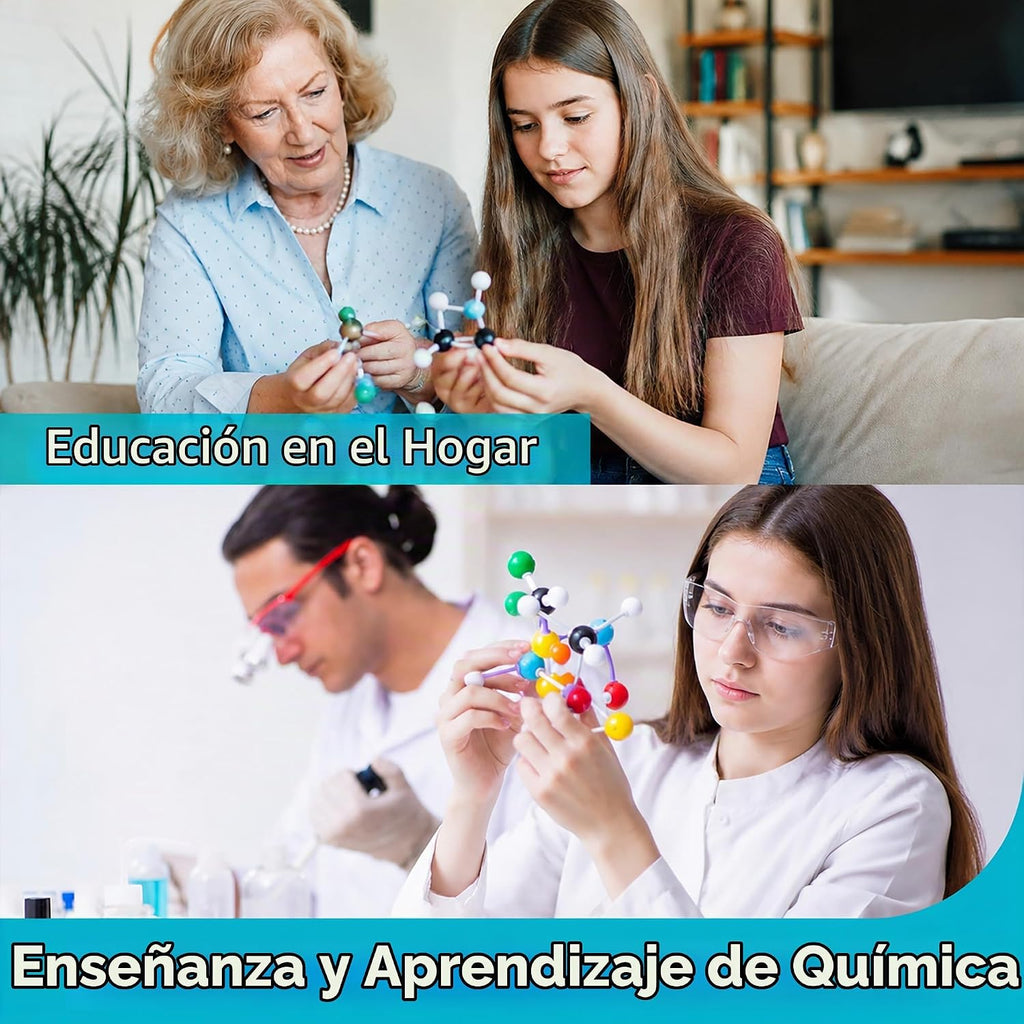 Kit de modelo molecular, juego de estructura de química orgánica
