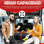 FORTEM Organizador de maletero - Organizador plegable para coche y