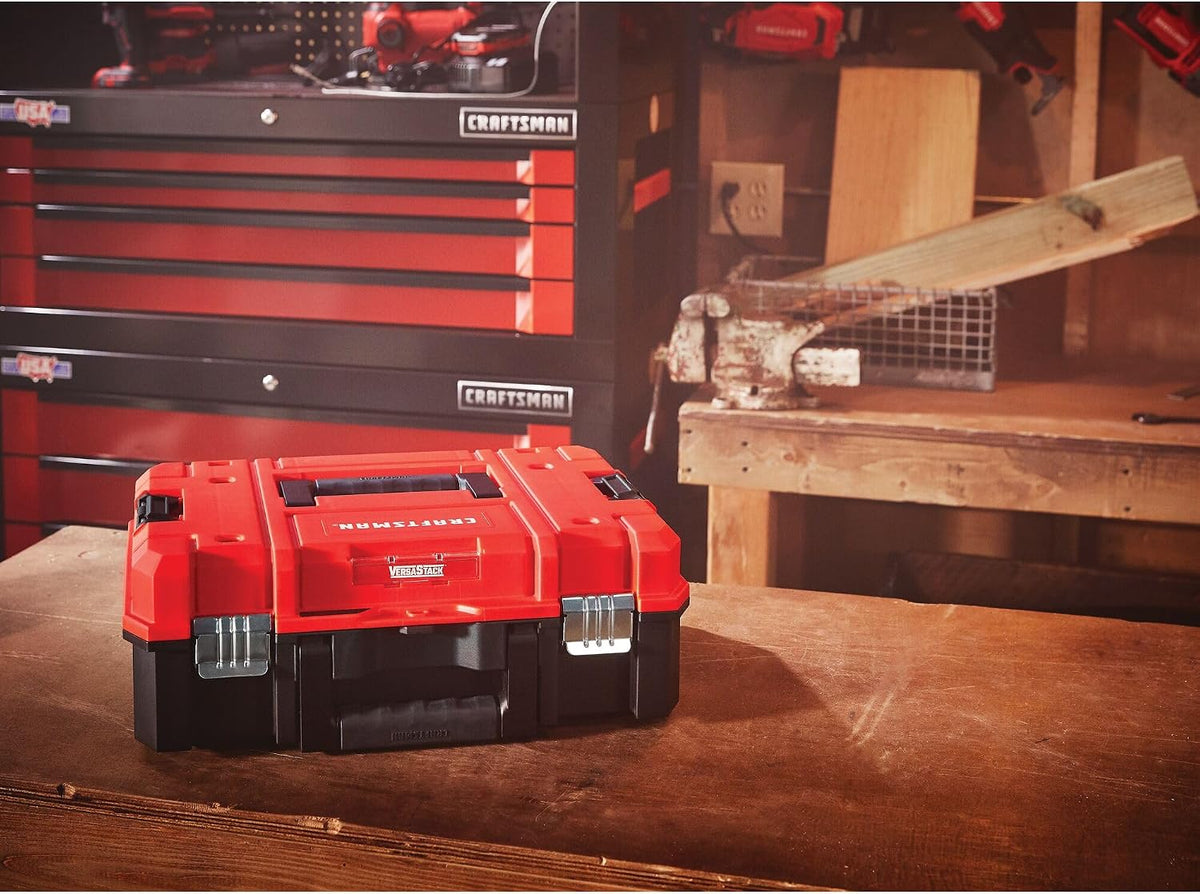 CRAFTSMAN VERSASTACK Caja de herramientas, 17 pulgadas, sistema apilable (CMST17830)
