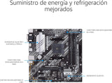 ASUS Prime B550M-A WiFi II AMD Micro ATX Placa base con PCIe 4.0, W...