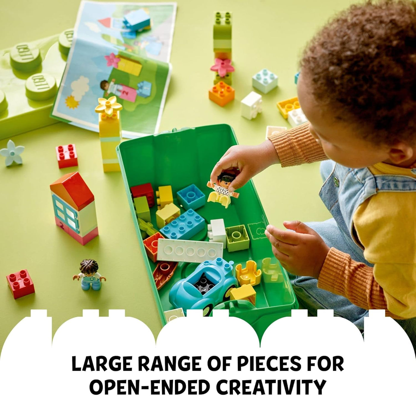 LEGO DUPLO 10913 - Caja de ladrillos clásica con caja de