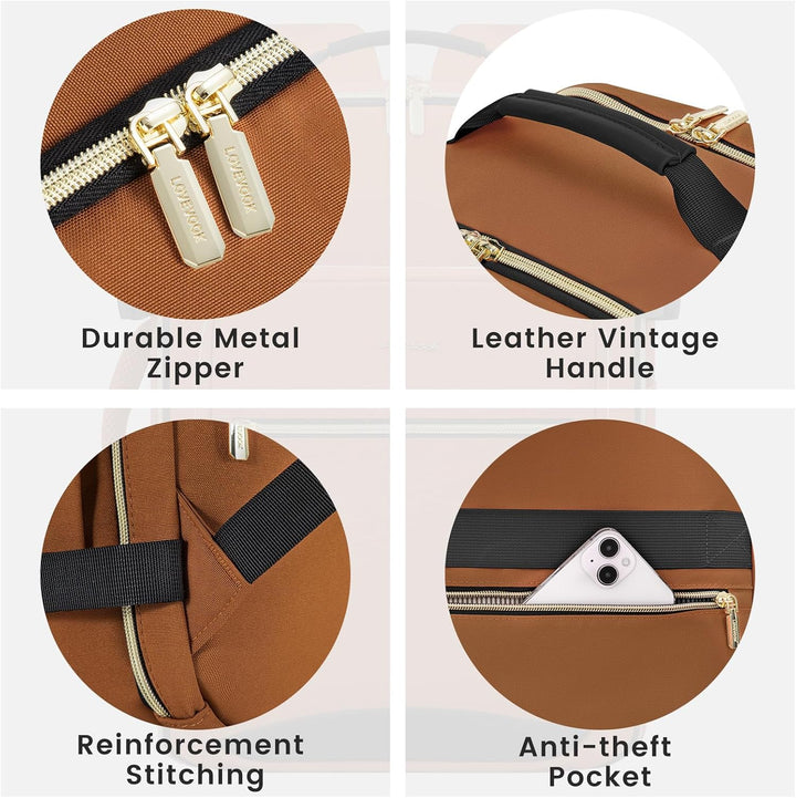 LOVEVOOK Mochila de equipaje de mano para viajes, Mochilas de viaje