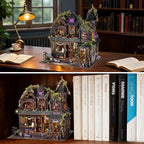Kit de mini casa, casa de muñecas en miniatura para adultos, castillo
