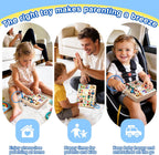 Tabla de actividades para niños pequeños – Juguete educativo Montessori para niños y niñas de 1 a 3 años | Actividad de aprendizaje sensorial apta para viajes | Ideal para niños con autismo